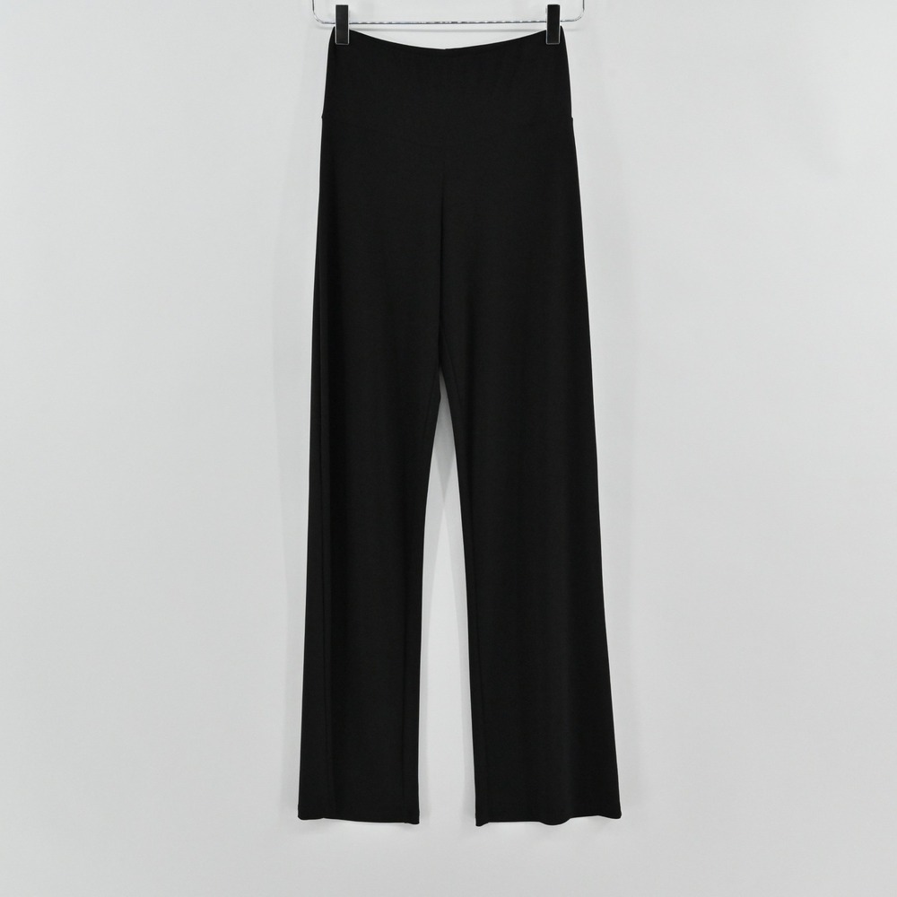 Last Tango Wide Leg Pants Womens Size S‎ Black High Waist Stretch Travel Y2k 282